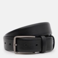 Ремень с натуральной кожи Оленя Sergio Torri 20-006 чор 105-135 см Черный