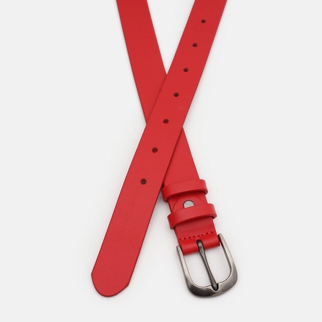 Ремень женский кожаный Sergio Torri 20-051 черв 105-130 см Красный
